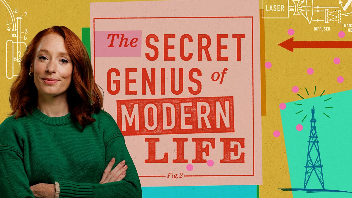 Hannah Fry in The Secret Genius of Modern Life programme artwork
